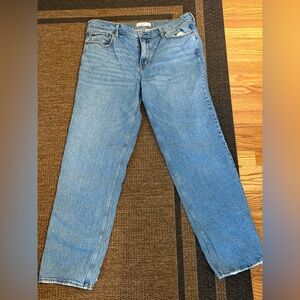 Abercrombie & Fitch Straight-Leg Mid-Rise Women's Jeans